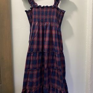 Hill House Home Navy Tartan